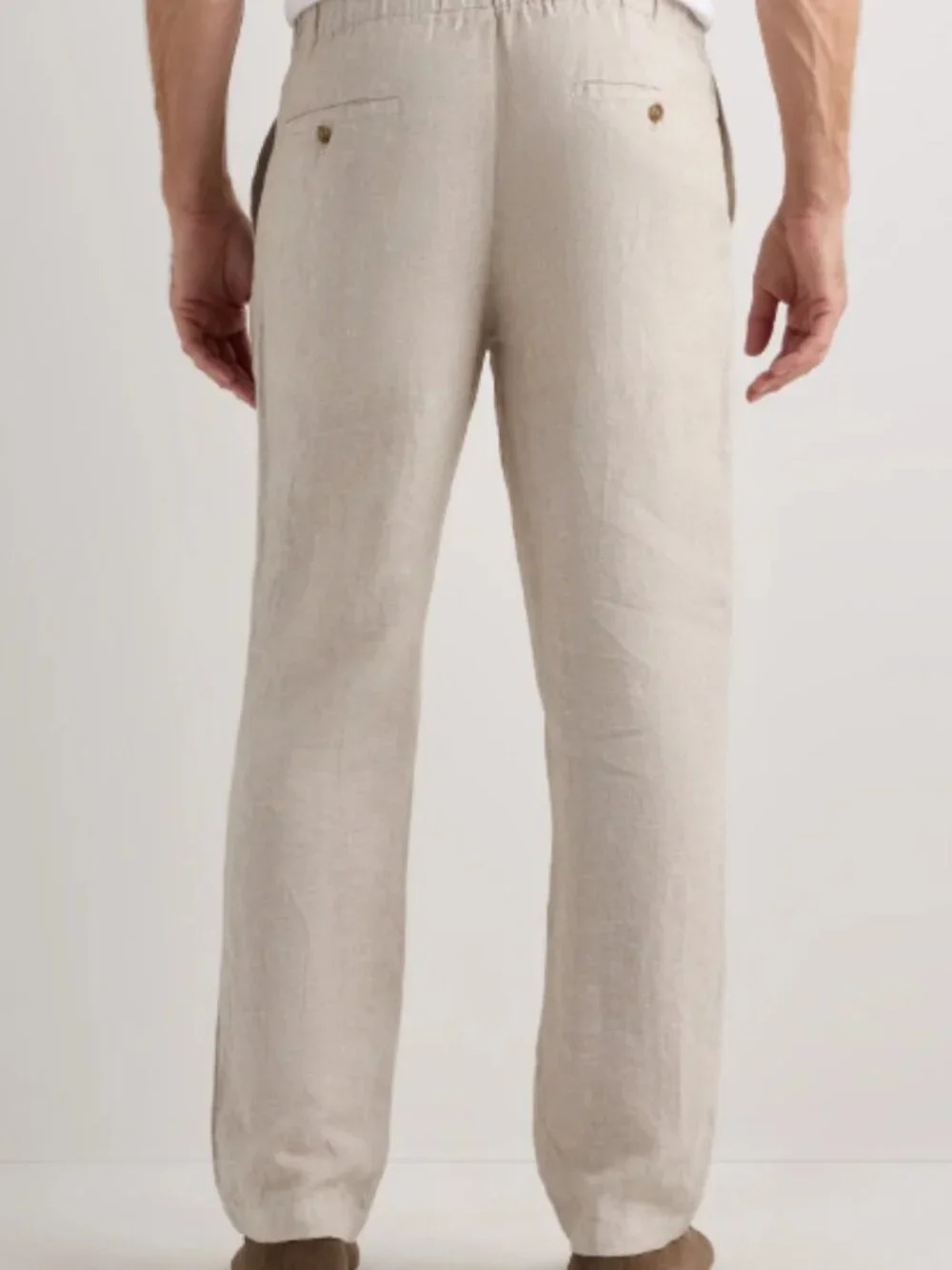 Quince 100% European Linen Pants Flax - Medium